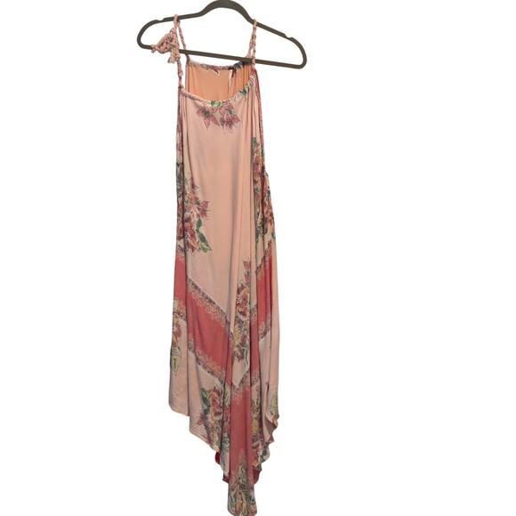 Free People Boho Hippie Tropical Mind's Eye Maxi Dress Women's Size Medium - Picture 2 of 9